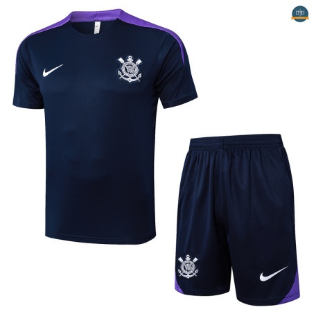 Diseño Corinthians + Pantalón Equipación Azul marino/Violeta 2025/2026