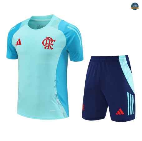Diseño Flamengo + Pantalón Equipación Azul claro 2025/2026