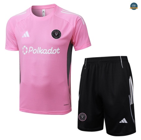 Diseñar Inter Miami + Pantalón Equipación Rosa/negro 2025/2026
