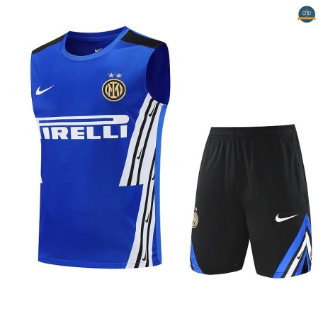 Diseñar sin mangas Inter Milan Equipación Azul/negro 2025/2026