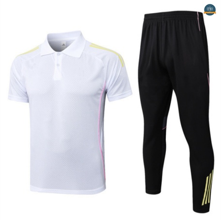 Hacer Juventus Polo + Pantalones Equipación Blanco/negro/amarillo 2025/2026