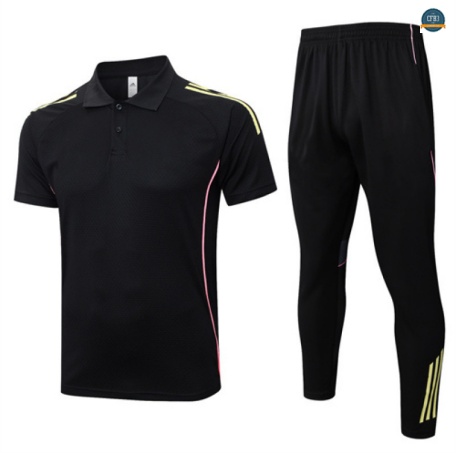 Tienda Juventus Polo + Pantalones Equipación negro/amarillo/Rosa 2025/2026