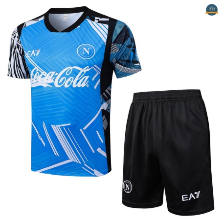 Hacer Napoli + Pantalón Equipación Azul/negro 2025/2026