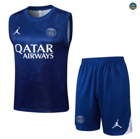 Diseño sin mangas Paris Saint Germain Equipación Azul 2025/2026