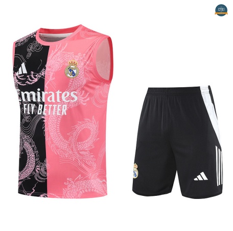 Comprar sin mangas Real Madrid Equipación Rosa/negro/Blanco 2025/2026