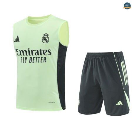 Diseño sin mangas Real Madrid Equipación verde/Azul marino 2025/2026
