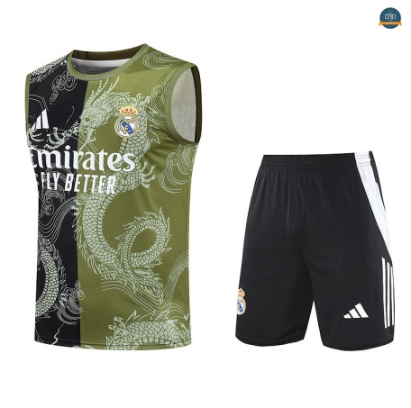 Crear sin mangas Real Madrid Equipación verde/negro/Blanco 2025/2026