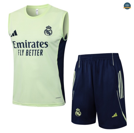 Comprar sin mangas Real Madrid Equipación verde/Azul marino 2025/2026