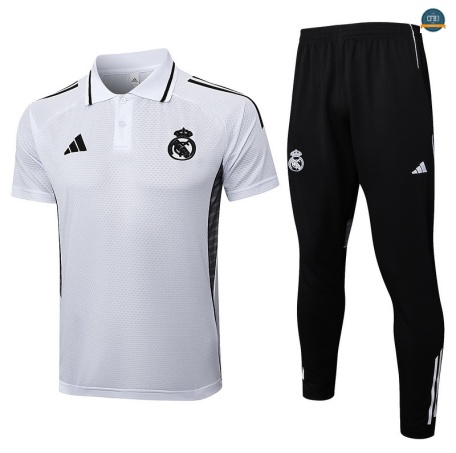 Crear Real Madrid + Pantalón Equipación Blanco/negro 2025/2026