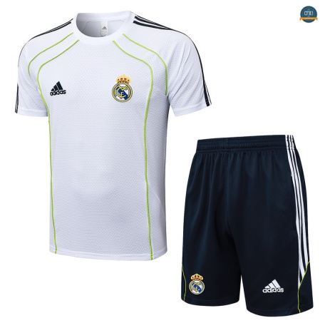 Ofertas Real Madrid + Pantalón Equipación Blanco/Azul/verde 2025/2026