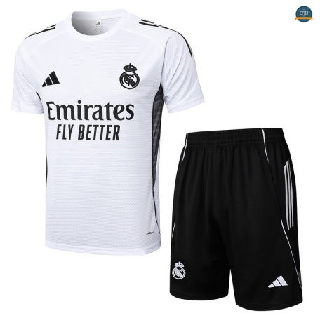 Venta Real Madrid + Pantalón Equipación Blanco/negro 2025/2026