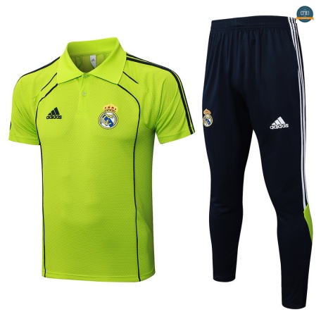 Ofertas Real Madrid Polo + Pantalones Equipación verde/negro/Blanco 2025/2026