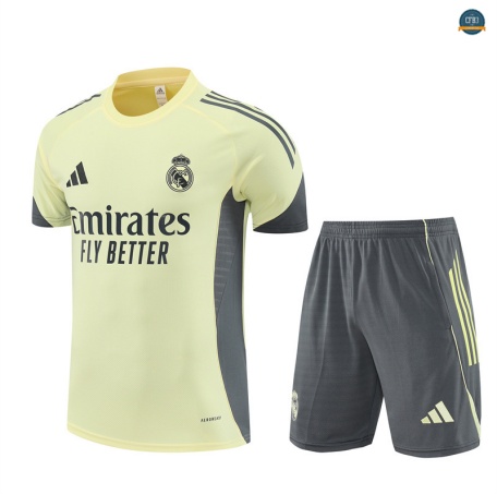 Buscar Real Madrid + Pantalón Equipación amarillo/Azul marino 2025/2026