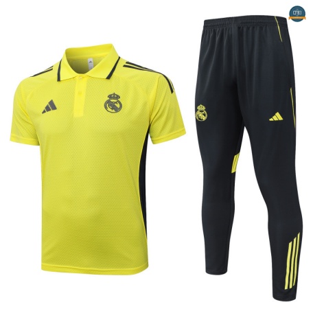 Comprar Real Madrid Polo + Pantalones Equipación amarillo/negro 2025/2026