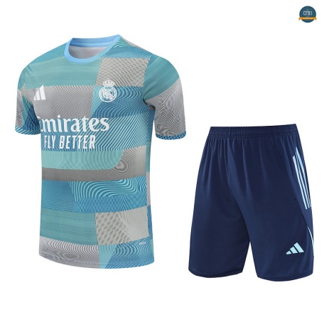 Diseño Real Madrid + Pantalón Equipación verde/Azul marino 2025/2026