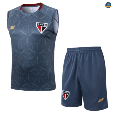 Replicas sin mangas Sao Paulo Equipación Gris 2025/2026