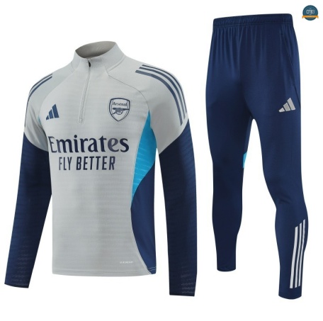 Diseñar Chándal Arsenal Equipación Gris/Azul marino/Azul/Azul 2025/2026