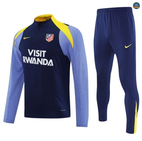 Diseño Chándal Atletico Madrid Equipación rosa/Azul marino/Violeta/AMARILLO 2025/2026