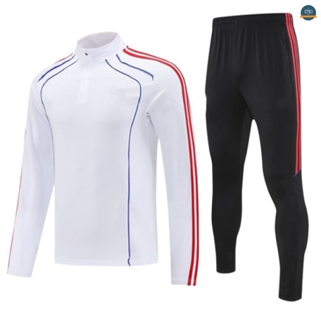 Nuevas Chándal Bayern Munich Equipación Blanco/negro/Azul/rojo 2025/2026