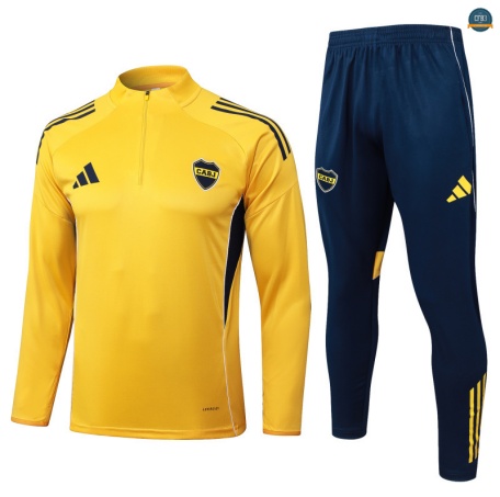 Diseñar Chándal Boca Juniors Equipación AMARILLO/Azul marino 2025/2026