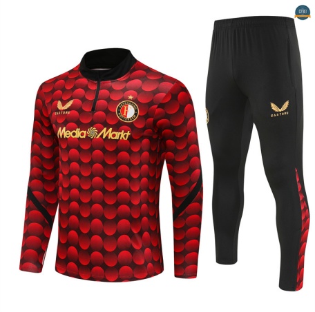 Replicas Chándal Feyenoord Equipación rojo/negro 2025/2026
