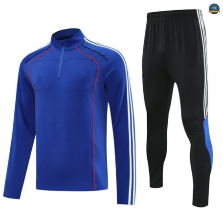 Diseño Chándal Manchester United Equipación Azul/negro/Blanco 2025/2026