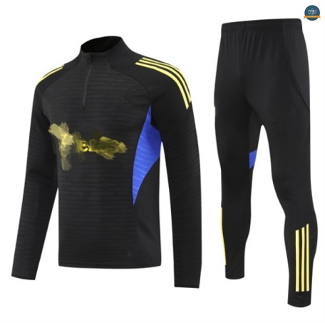 Replicas Chándal Manchester United Equipación negro/AMARILLO/Azul 2025/2026