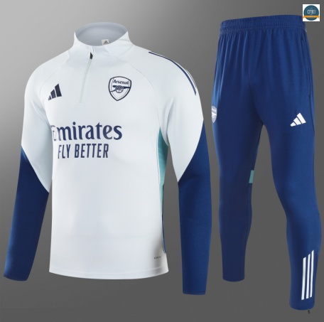 Crea Chándal Arsenal Niño Equipación Gris Clair/Azul marino 2025/2026