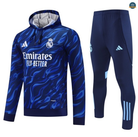 Tienda Sudadera con Capucha Real Madrid Equipación Azul marino 2025/2026