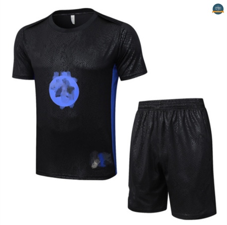 Crea Camiseta Barcelona + Pantalón Equipación negro/Azul 2025/2026