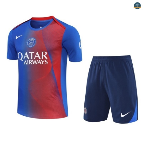 Crear Camiseta PSG + Pantalón Equipación rojo/Azul 2025/2026