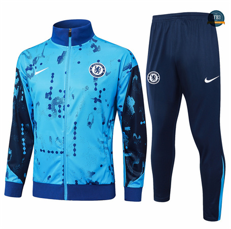 Nuevas Chaqueta Chándal Chelsea Equipación azul 2024/2025