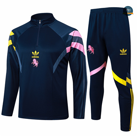 Hacer Chándal Juventus Equipación azul real 2024/2025