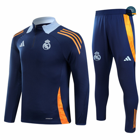 Hacer Chándal Real Madrid Niños Equipación Azul marino 2024/2025