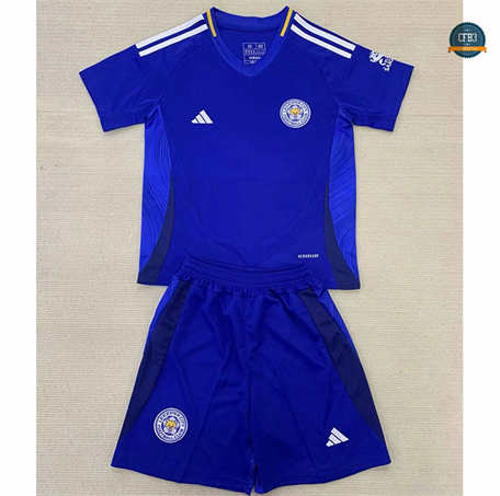 Nuevas Camiseta Leicester City Niño 1ª Equipación 2024/2025
