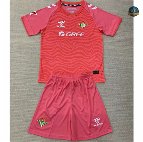 Buscar Camiseta Real Betis Niño Equipación Portero Rosa 2024/2025