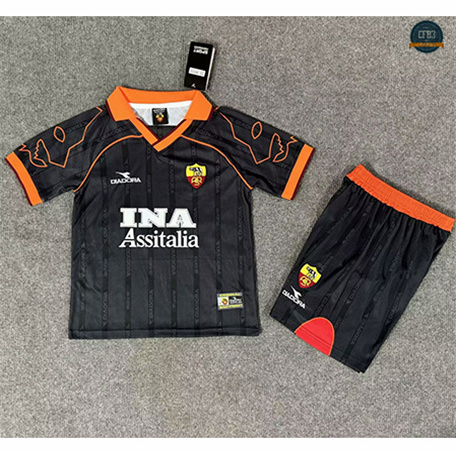 Venta Camiseta Retro 1999-00 AS Roma Niño 2ª Equipación