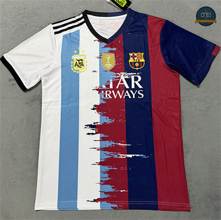 Cfb3 Camiseta futbol Barcelona Equipación Messi No. 10 Edición conmemorativa 2025/2026