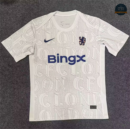 Cfb3 Camiseta futbol Chelsea Equipación pre-match 2025/2026