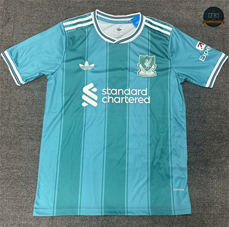 Cfb3 Camiseta futbol Liverpool Equipación Verde 2025/2026