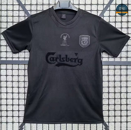 Cfb3 Camiseta futbol Liverpool Equipación Édition conmemorativo Negro 2025/2026