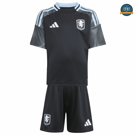 Cfb3 Camiseta futbol Aston Villa Niño 2ª Equipación 2025/2026