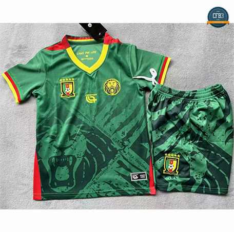 Cfb3 Camiseta futbol Camerún Niño 1ª Equipación 2025/2026