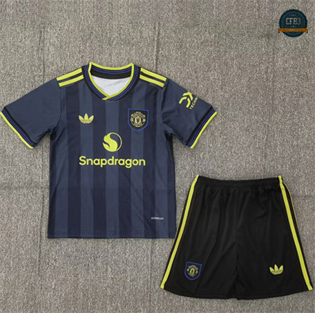 Cfb3 Camiseta futbol Niño Manchester United 3ª Equipación 2025/2026