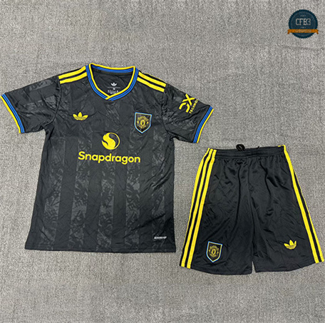 Cfb3 Camiseta futbol Manchester United Niño 3ª Equipación 2025/2026