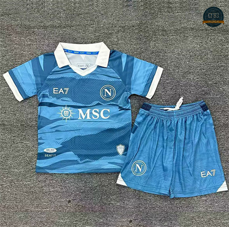Cfb3 Camiseta futbol Napoli Niño Equipación Edición limitada 2025/2026