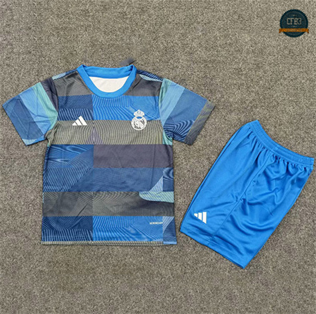 Cfb3 Camiseta futbol Real Madrid Niño Equipación pre-match Training 2025/2026