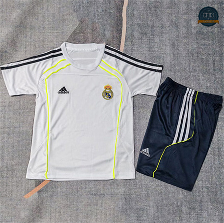 Cfb3 Camiseta futbol Real Madrid Niño Blanco 2025/2026