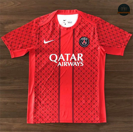 Cfb3 Camiseta futbol Paris Saint Germain Equipación Especial Rojo 2025/2026