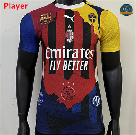Cfb3 Camiseta futbol Ibrahimovic Player Equipación commémorer 2025/2026